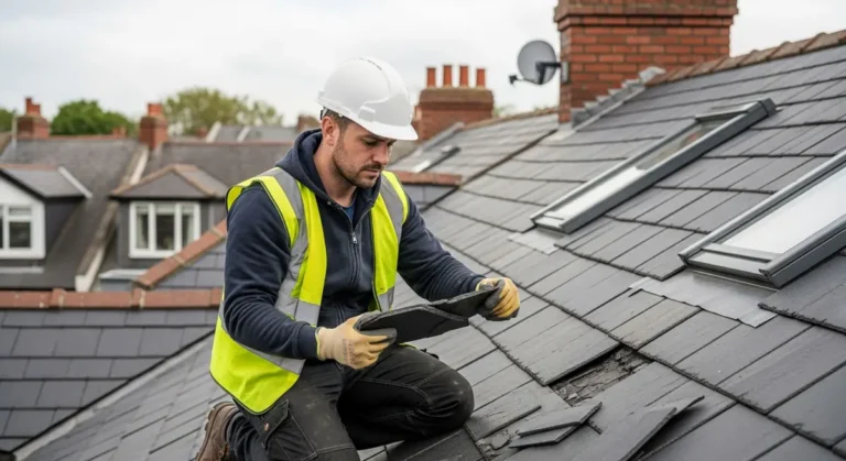 Dakdekker voert professionele dakinspectie uit tijdens onderhoudscontract voor veilig en duurzaam dakbeheer.