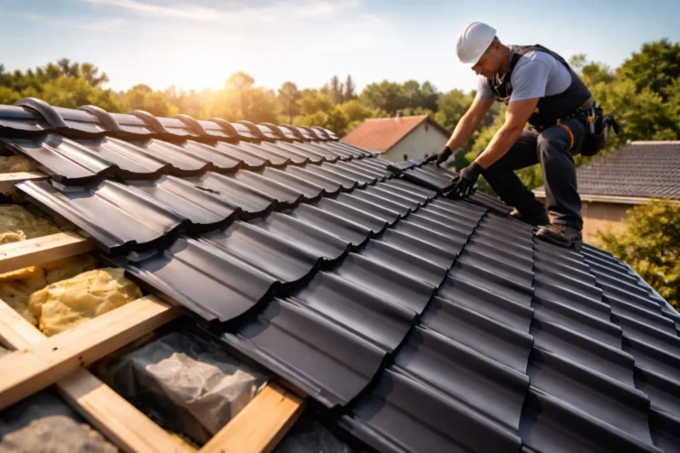 Dakdekker Eindhoven plaatst duurzame dakbedekking op schuin dak met dakpannen