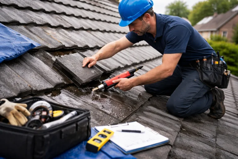 Dakdekker Ammerzoden herstelt een lekkend dak met snelle service en vakkundige reparatie