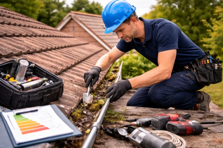 Dakdekker Haarlem voert preventief dakonderhoud uit en controleert de dakgoot op vervuiling en slijtage