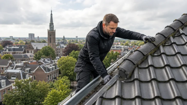 Dakdekker Hilversum controleert nokvorsten, dakpannen en dakgoot