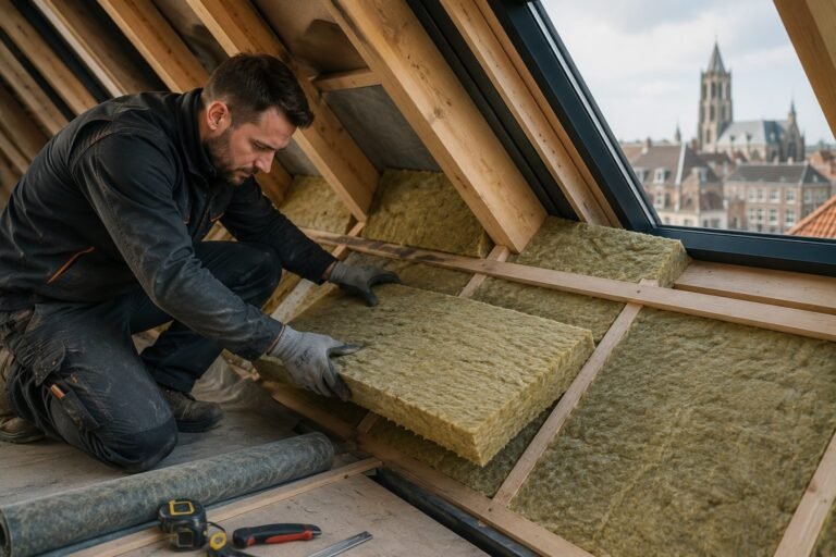 Dakdekker Haarlem brengt dakisolatie aan tijdens professioneel dakonderhoud voor meer wooncomfort.