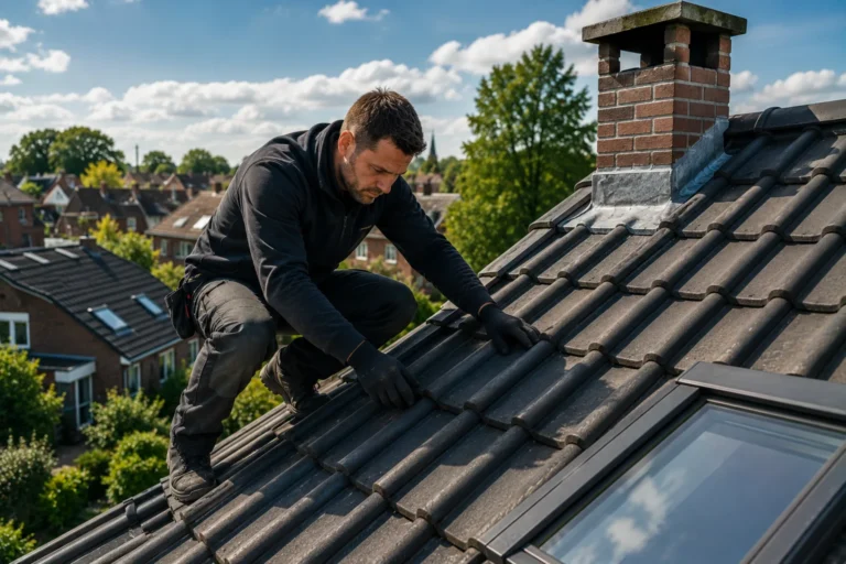 Dakdekker Nijmegen controleert een pannendak voor betere isolatie, onderhoud en een energiezuinig betrouwbaar dak