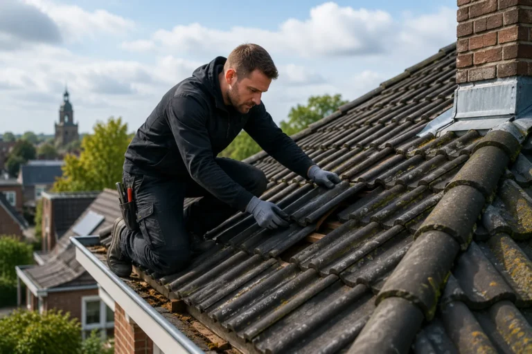 Dakdekker Nijmegen voert professioneel dakonderhoud uit aan een pannendak voor een langere levensduur en optimale bescherming.